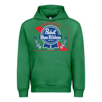 Emerald pabst blue ribbon 1 Urban Hoodie - ArtChic