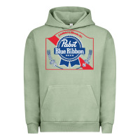 Pigment Oil Green pabst blue ribbon 1 Urban Hoodie - ArtChic