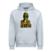 Heather Grey land of the lost Urban Hoodie - ArtChic