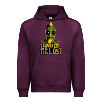 Mauve Wine land of the lost Urban Hoodie - ArtChic