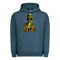 Pigment Midnight Navy land of the lost Urban Hoodie - ArtChic