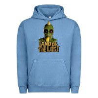 Pigment Pebble Blue land of the lost Urban Hoodie - ArtChic