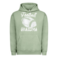 Pigment Oil Green football grandma women family matching players mothers day t shirt Urban Hoodie - ArtChic