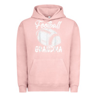 Pigment Salmon football grandma women family matching players mothers day t shirt Urban Hoodie - ArtChic