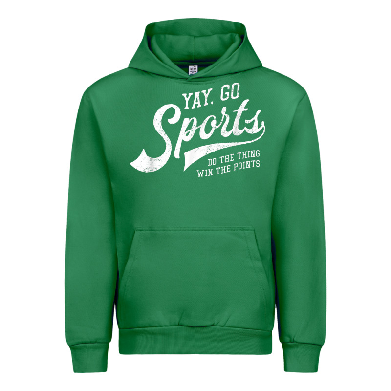 Yay Go Sports Vintage Funny Sports Urban Hoodie by ArtChic | Teevron