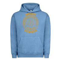 Pigment Pebble Blue the bronx science Urban Hoodie - ArtChic