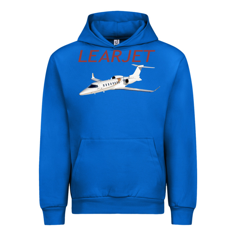 Learjet Airplane Flying Pilot Long Sleeve T Shirt Urban Hoodie by ArtChic | Teevron