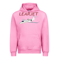 Fuchsia Pink learjet airplane flying pilot long sleeve t shirt Urban Hoodie - ArtChic