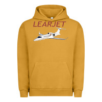 Pigment Peanut Butter learjet airplane flying pilot long sleeve t shirt Urban Hoodie - ArtChic