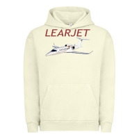 Pigment Pistachio learjet airplane flying pilot long sleeve t shirt Urban Hoodie - ArtChic