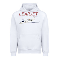 White learjet airplane flying pilot long sleeve t shirt Urban Hoodie - ArtChic