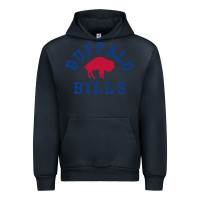 Navy vintage distressed bill Urban Hoodie - ArtChic