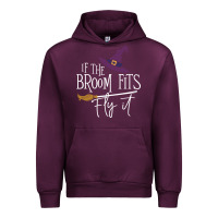 If The Broom Fit Fly It Urban Hoodie | Teevron