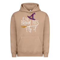 Pigment Burro if the broom fit fly it Urban Hoodie - ArtChic