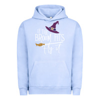Pigment Grape Ice if the broom fit fly it Urban Hoodie - ArtChic