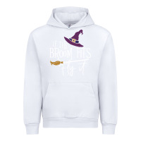 White if the broom fit fly it Urban Hoodie - ArtChic