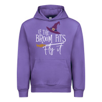 Tulip if the broom fit fly it Urban Hoodie - ArtChic
