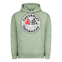 Pigment Oil Green #corvette Urban Hoodie - ArtChic