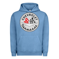 Pigment Pebble Blue #corvette Urban Hoodie - ArtChic