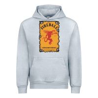 Heather Grey fireball cinnamon whisky Urban Hoodie - ArtChic
