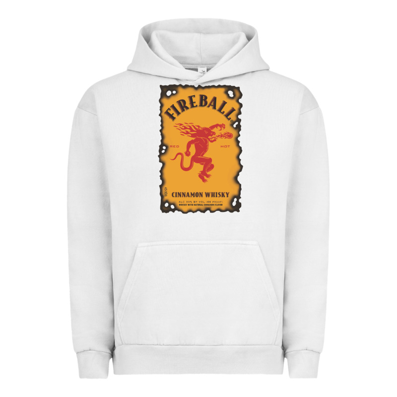 Fireball Cinnamon Whisky Urban Hoodie by ArtChic | Teevron