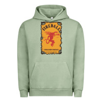 Pigment Oil Green fireball cinnamon whisky Urban Hoodie - ArtChic