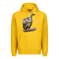 Lemon Vulture Bird Premium Hoodie - LillyAllenDesigns