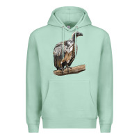 Seafoam Vulture Bird Premium Hoodie - LillyAllenDesigns