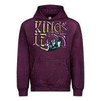 Mauve Wine kings of leons Urban Hoodie - ArtChic