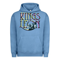 Pigment Pebble Blue kings of leons Urban Hoodie - ArtChic