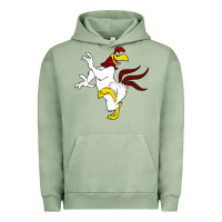 Pigment Oil Green foghorn leghorn looney Urban Hoodie - ArtChic