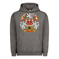 Pigment Tornado praha prague czech republic coat of arms ex czechoslovakia t shirt Urban Hoodie - ArtChic