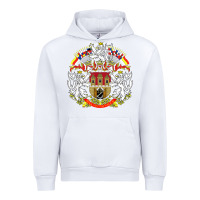 White praha prague czech republic coat of arms ex czechoslovakia t shirt Urban Hoodie - ArtChic