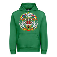 Emerald praha prague czech republic coat of arms ex czechoslovakia t shirt Urban Hoodie - ArtChic
