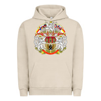 Pigment French Oak praha prague czech republic coat of arms ex czechoslovakia t shirt Urban Hoodie - ArtChic