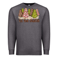 Charcoal Heather tis the season little debbie tree cakes Premium Sweatshirt - JahusDesignShop