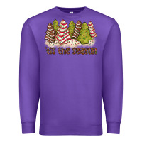 Purple tis the season little debbie tree cakes Premium Sweatshirt - JahusDesignShop