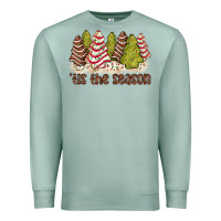 Seafoam tis the season little debbie tree cakes Premium Sweatshirt - JahusDesignShop