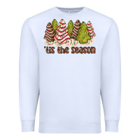 White tis the season little debbie tree cakes Premium Sweatshirt - JahusDesignShop