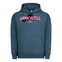 Pigment Midnight Navy pINKWELL TM for Sorors Boston AKAs Beach Party Martha's Vineyard Urban Hoodie - ArtChic