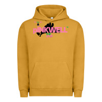 Pigment Peanut Butter pINKWELL TM for Sorors Boston AKAs Beach Party Martha's Vineyard Urban Hoodie - ArtChic