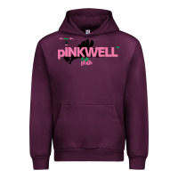 Mauve Wine pINKWELL TM for Sorors Boston AKAs Beach Party Martha's Vineyard Urban Hoodie - ArtChic