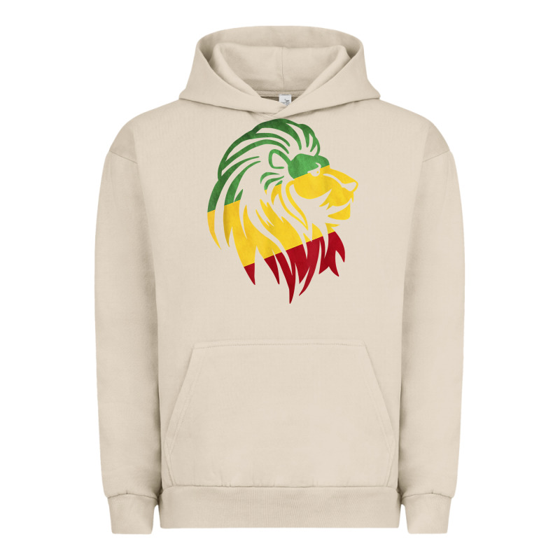 Lion Of Judah Reggae, Rasta, Ethiopia Jamaican Roots Urban Hoodie by ArtChic | Teevron