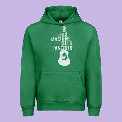 This Machine Kills Fascists Urban Hoodie Designed By Artchic