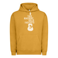 Pigment Peanut Butter This Machine Kills Fascists Urban Hoodie - ArtChic