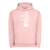 Pigment Salmon This Machine Kills Fascists Urban Hoodie - ArtChic