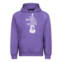 Tulip This Machine Kills Fascists Urban Hoodie - ArtChic