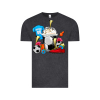 Vintage Black Soccer Frappe Coffee Vintage Tee - FaDigitalArtStudio