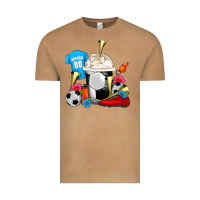 Vintage Camel Soccer Frappe Coffee Vintage Tee - FaDigitalArtStudio