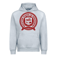 Heather Grey macgyver school of engineering Urban Hoodie - ArtChic